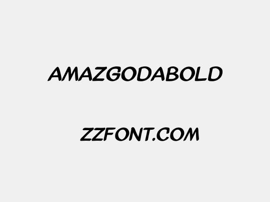 AmazGoDaBold