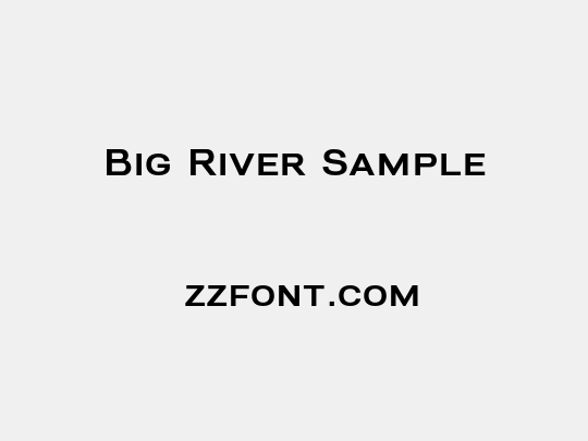 Big River Sample