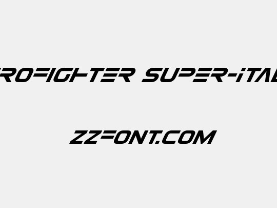Eurofighter Super-Italic