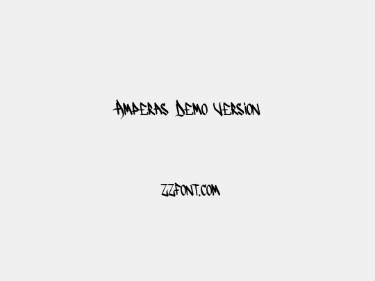 Amperas Demo Version