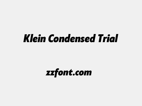 Klein Condensed Trial