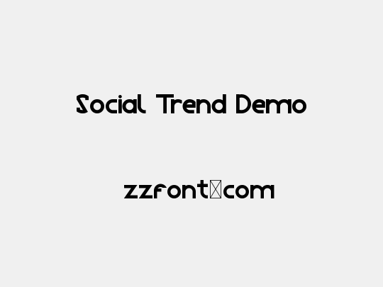 Social Trend Demo