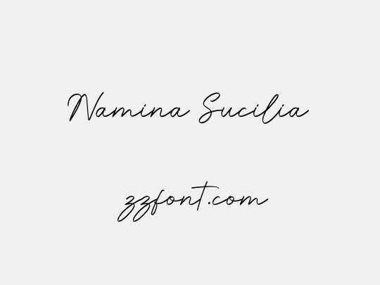 Namina Sucilia
