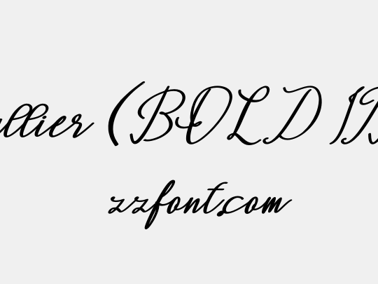 Montapallier (BOLD ITALIC)