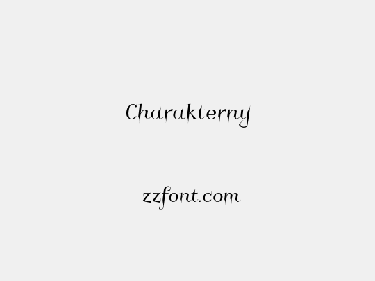Charakterny