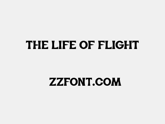 The Life of Flight