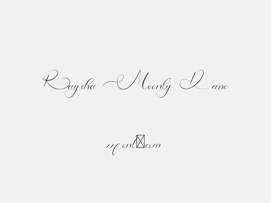 Raysha Moonly Demo