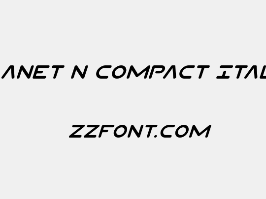 Planet N Compact Italic