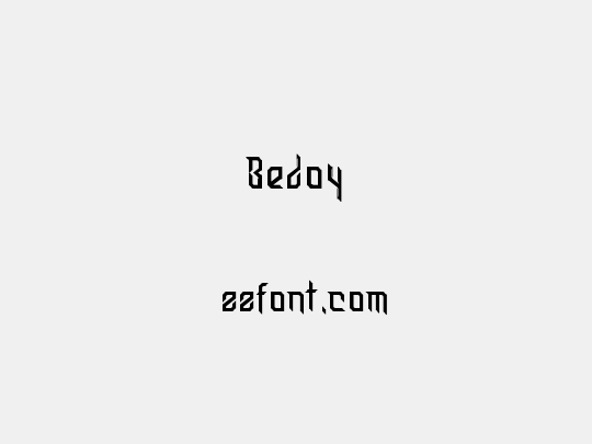 Bedoy