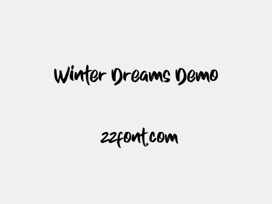 Winter Dreams Demo