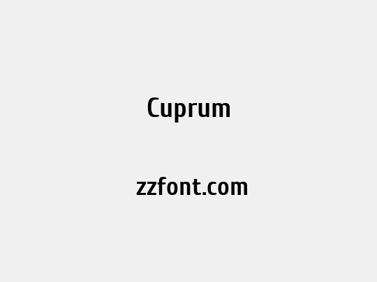 Cuprum