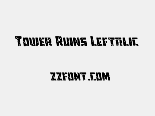 Tower Ruins Leftalic