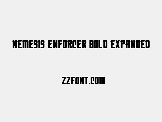 Nemesis Enforcer Bold Expanded