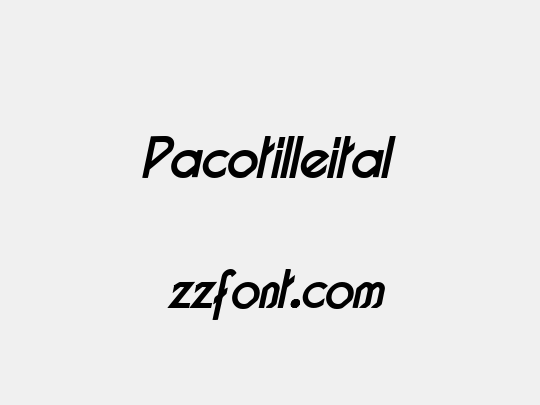 Pacotilleital