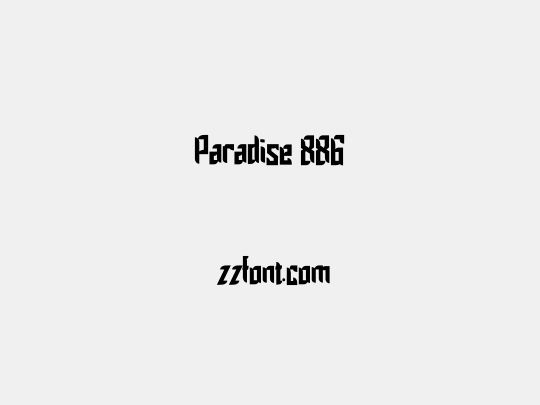 Paradise 886