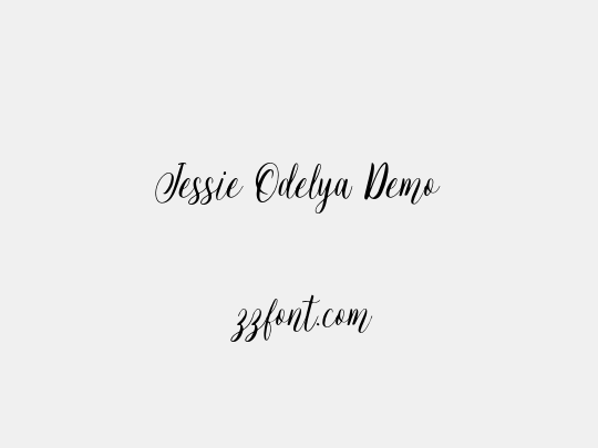 Jessie Odelya Demo