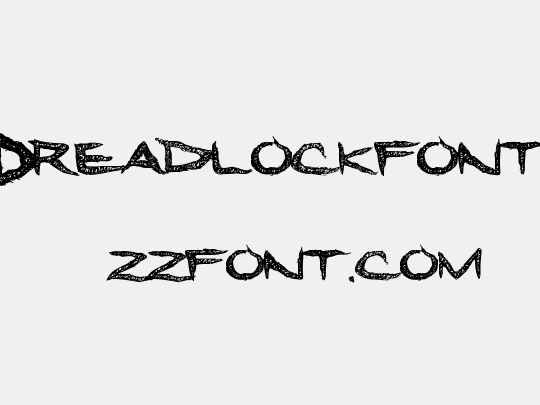 Dreadlockfont