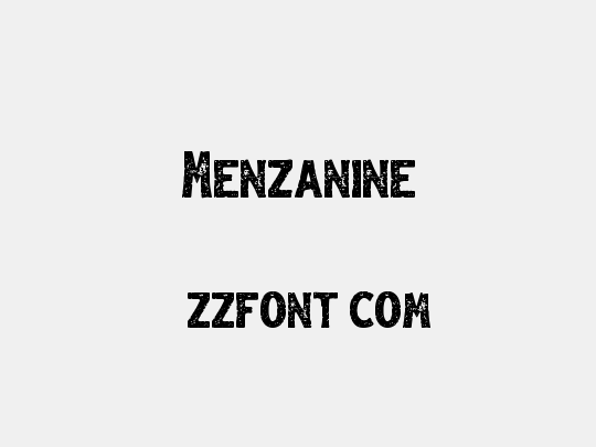 Menzanine