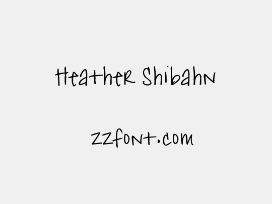 Heather Shibahn