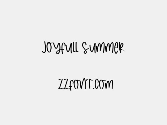 Joyfull Summer