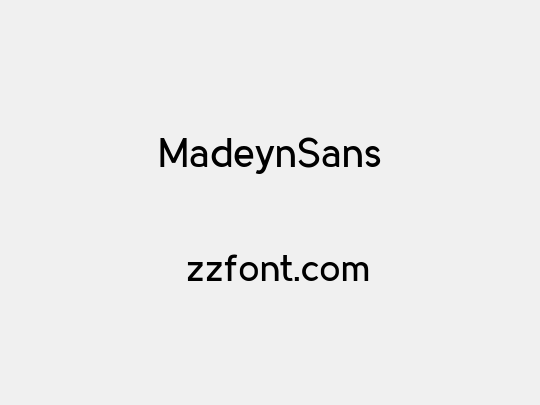 MadeynSans
