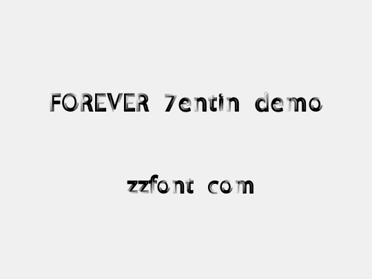 FOREVER 7entin demo