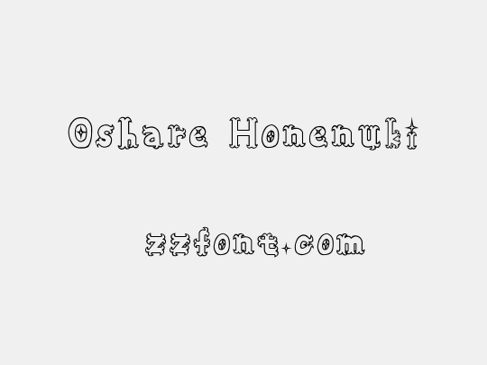 Oshare Honenuki