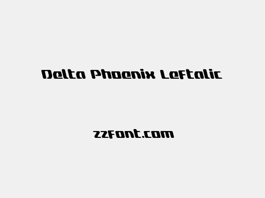 Delta Phoenix Leftalic