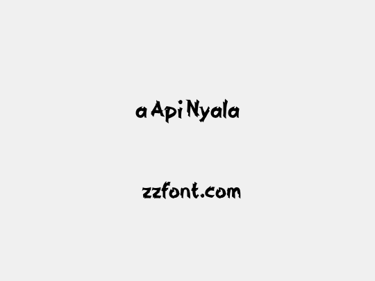 a Api Nyala