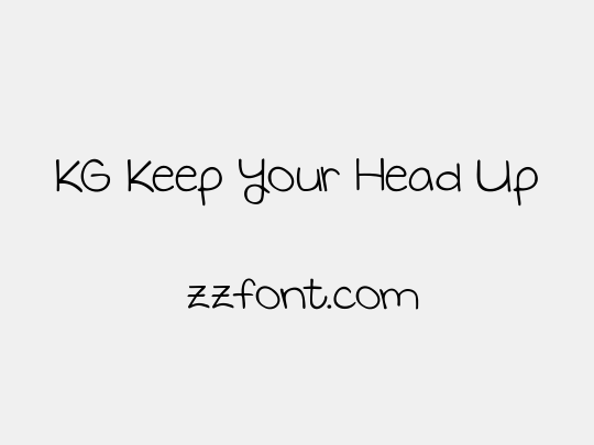 KG Keep Your Head Up