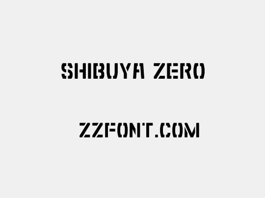 Shibuya Zero