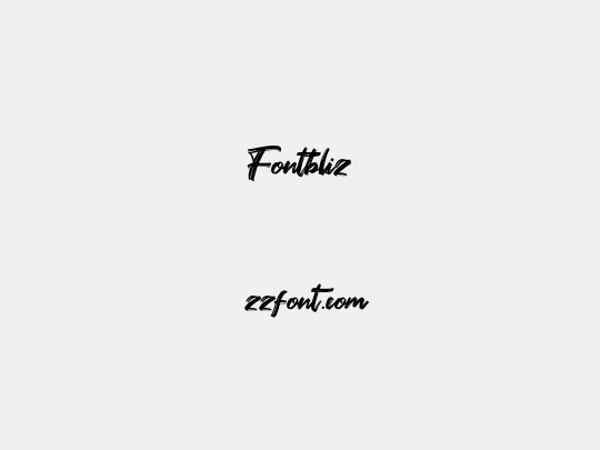 Fontbliz