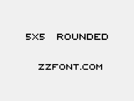 5x5 rounded