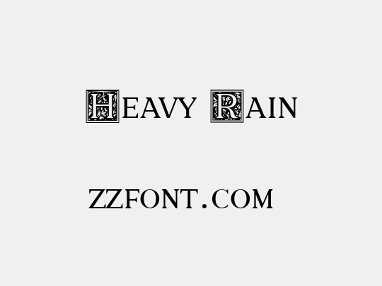 Heavy Rain