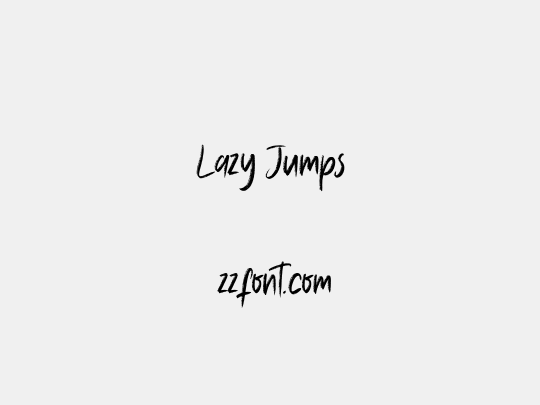 Lazy Jumps