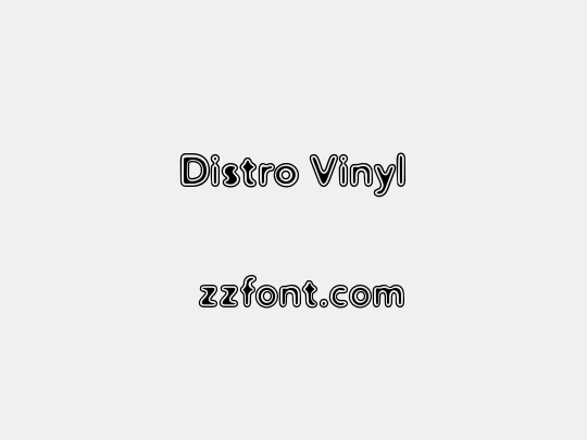 Distro Vinyl