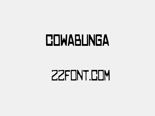 COWABUNGA