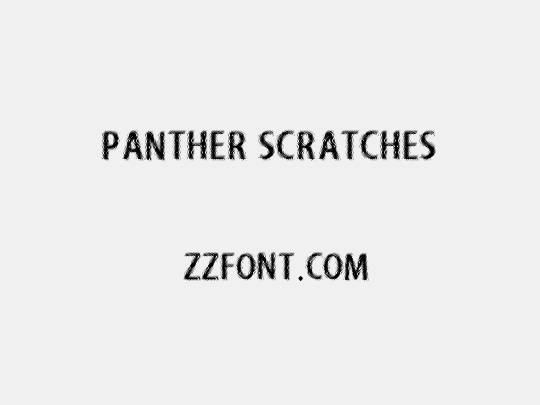 Panther Scratches