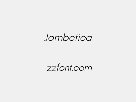 Jambetica
