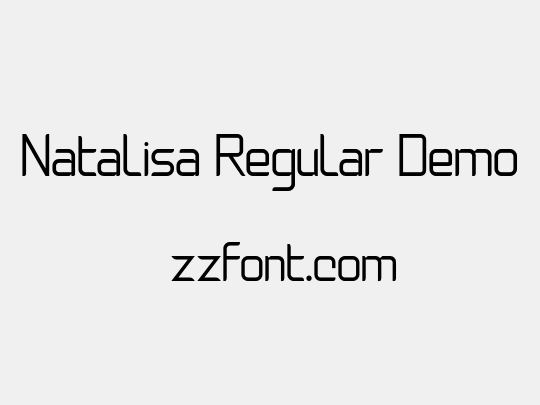 Natalisa Regular Demo
