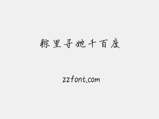 粽里寻她千百度
