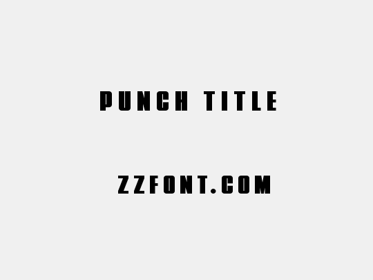 Punch Title