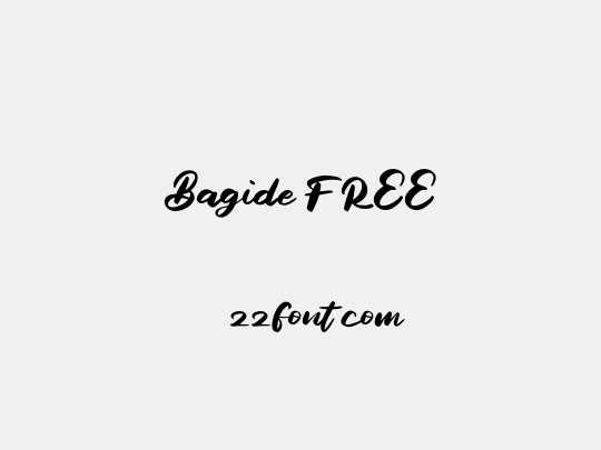 Bagide FREE