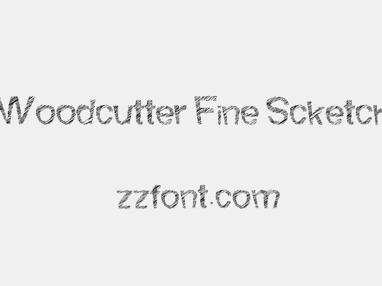 Woodcutter Fine Scketch