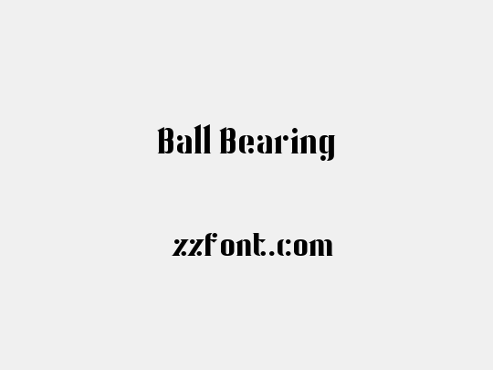 Ball Bearing