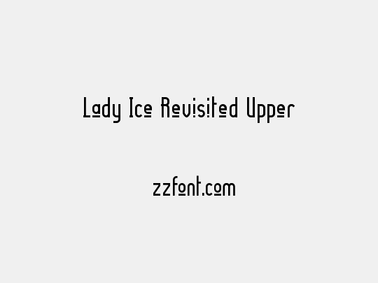 Lady Ice Revisited Upper