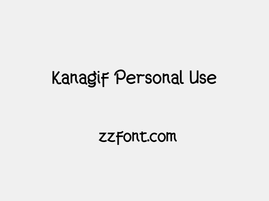 Kanagif Personal Use