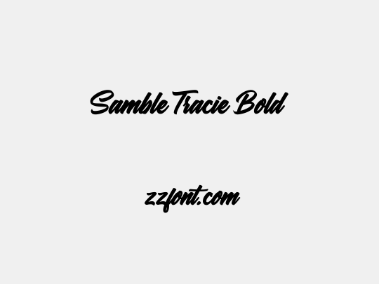 Samble Tracie Bold