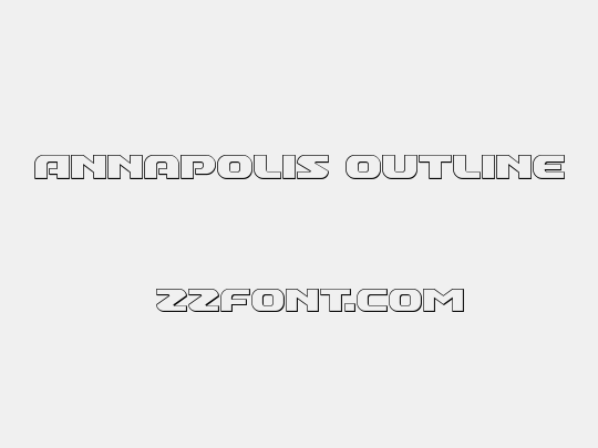 Annapolis Outline