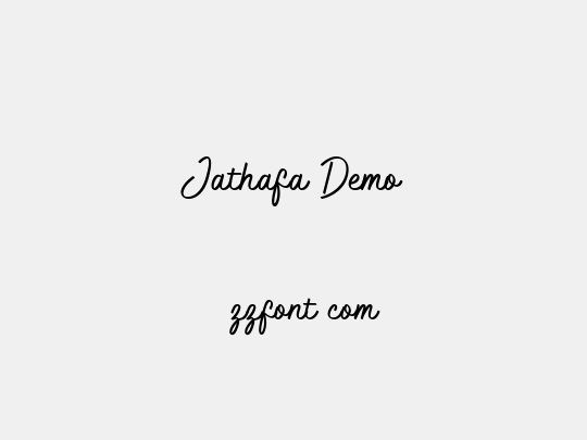 Jathafa Demo
